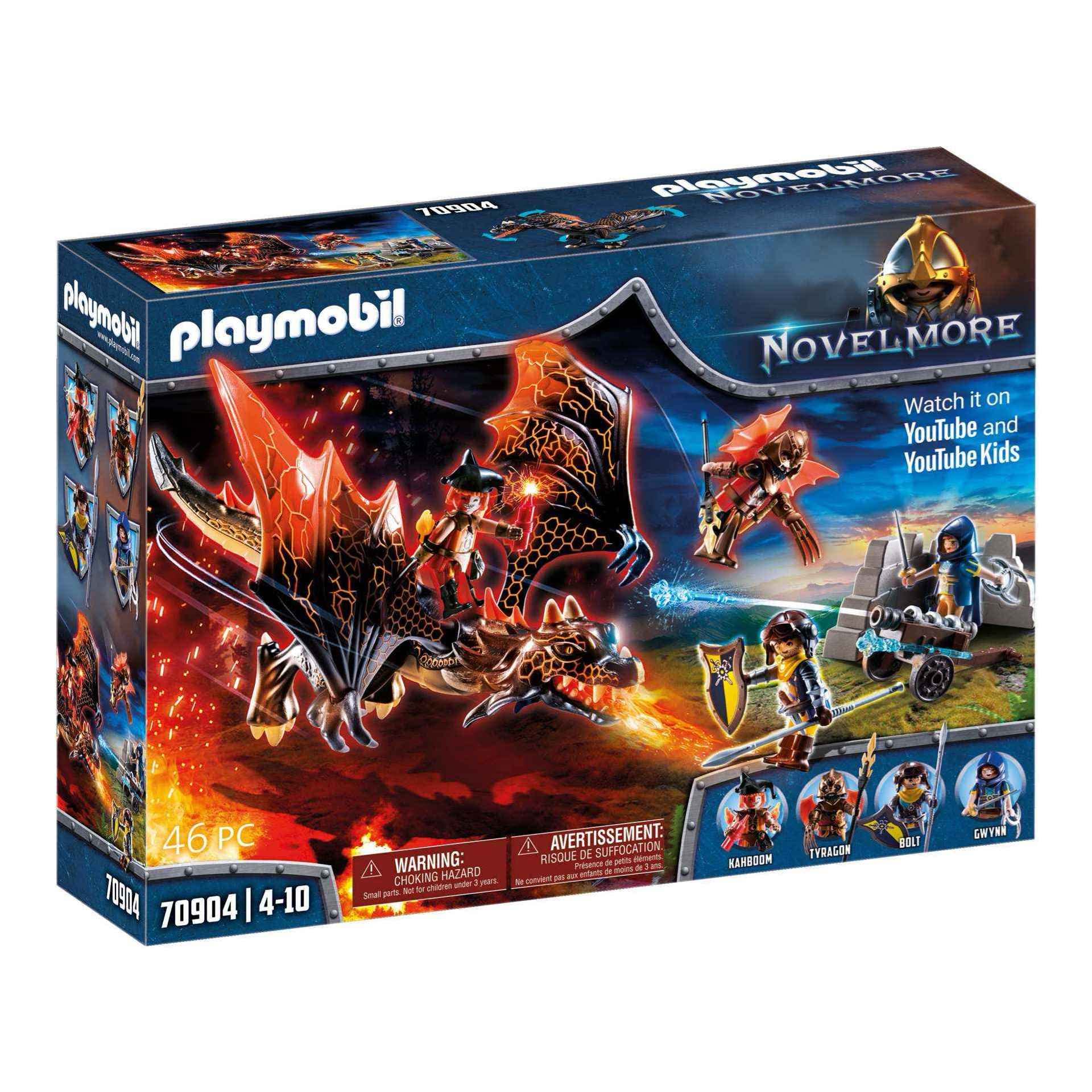 Playmobil Novelmore attacco del drago