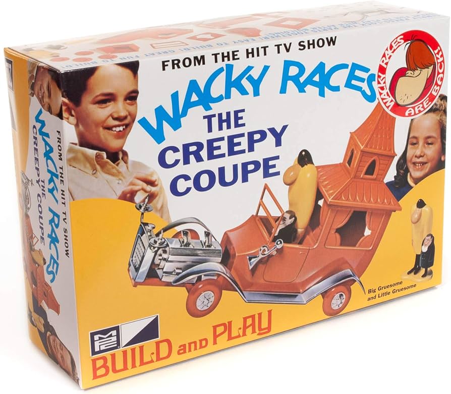 Wacky Races Creepy Coupe Model Kit