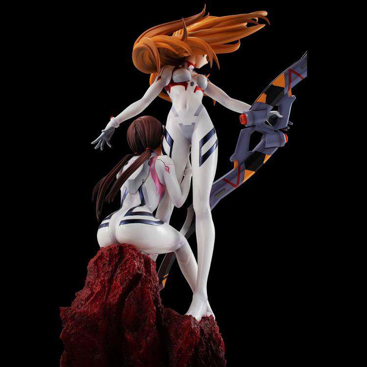 Ngeva 3.0+1.0 Asuka And Mari Gem Statue