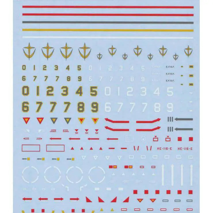 Gundam Decal 37 Hguc Earth Federation 2