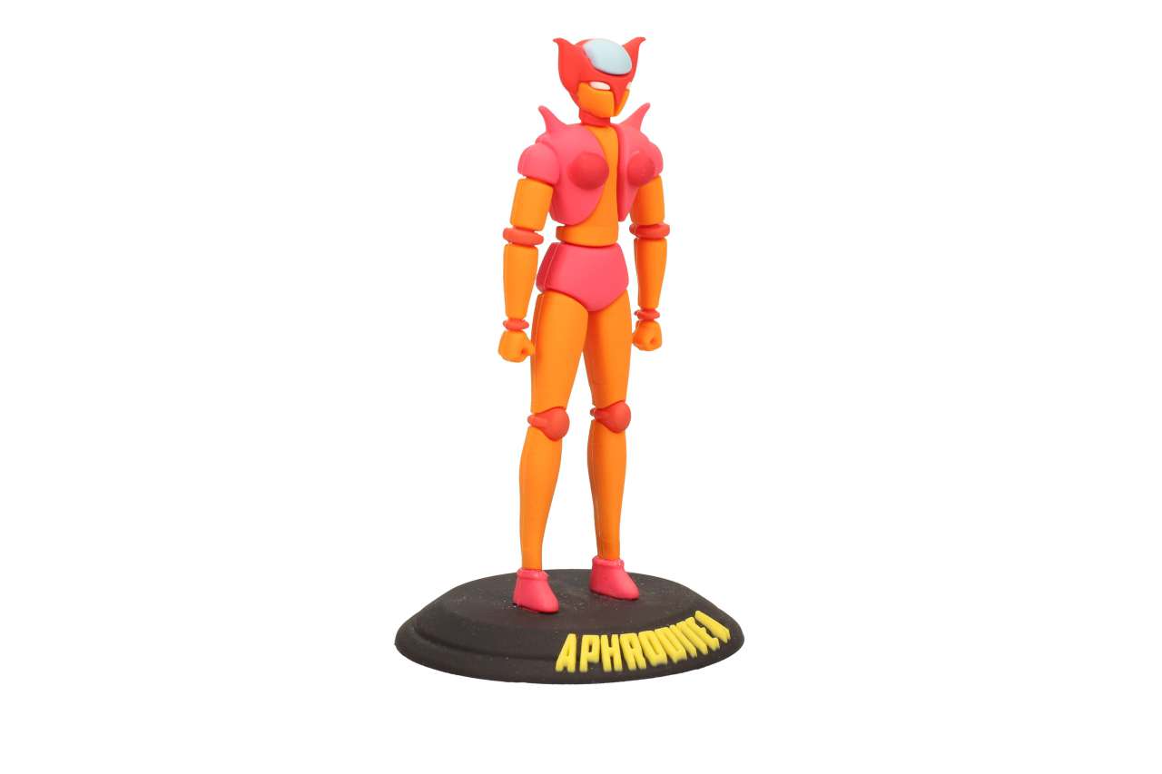 Mazinger Z Afrodita Mini Rubber Figure