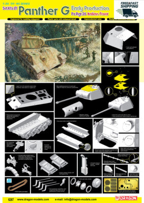 Sd.Kfz.171 Panther G Early Production Pz.Rgt.26 Italian Front