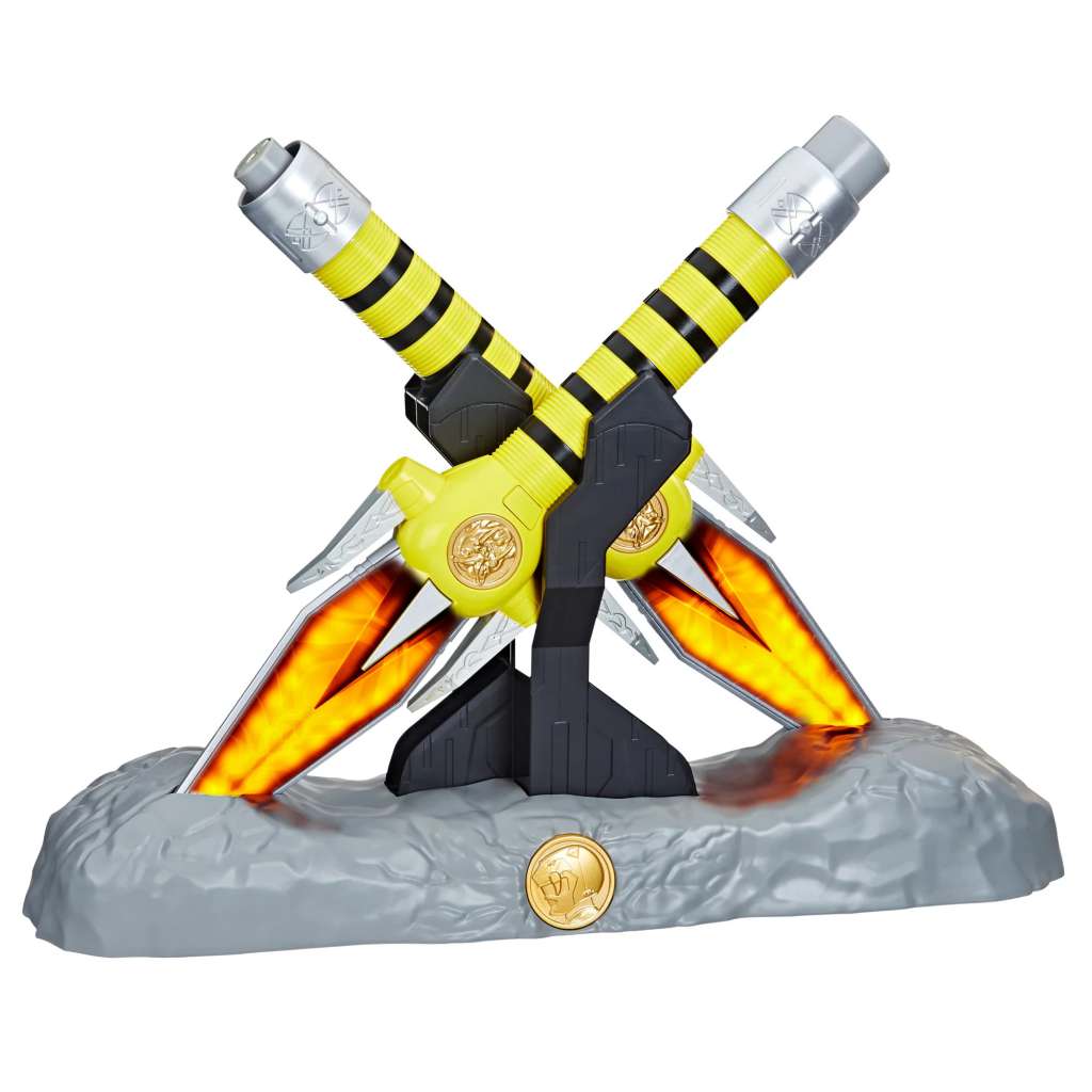 Power Rangers Yellow Ran. Power Daggers