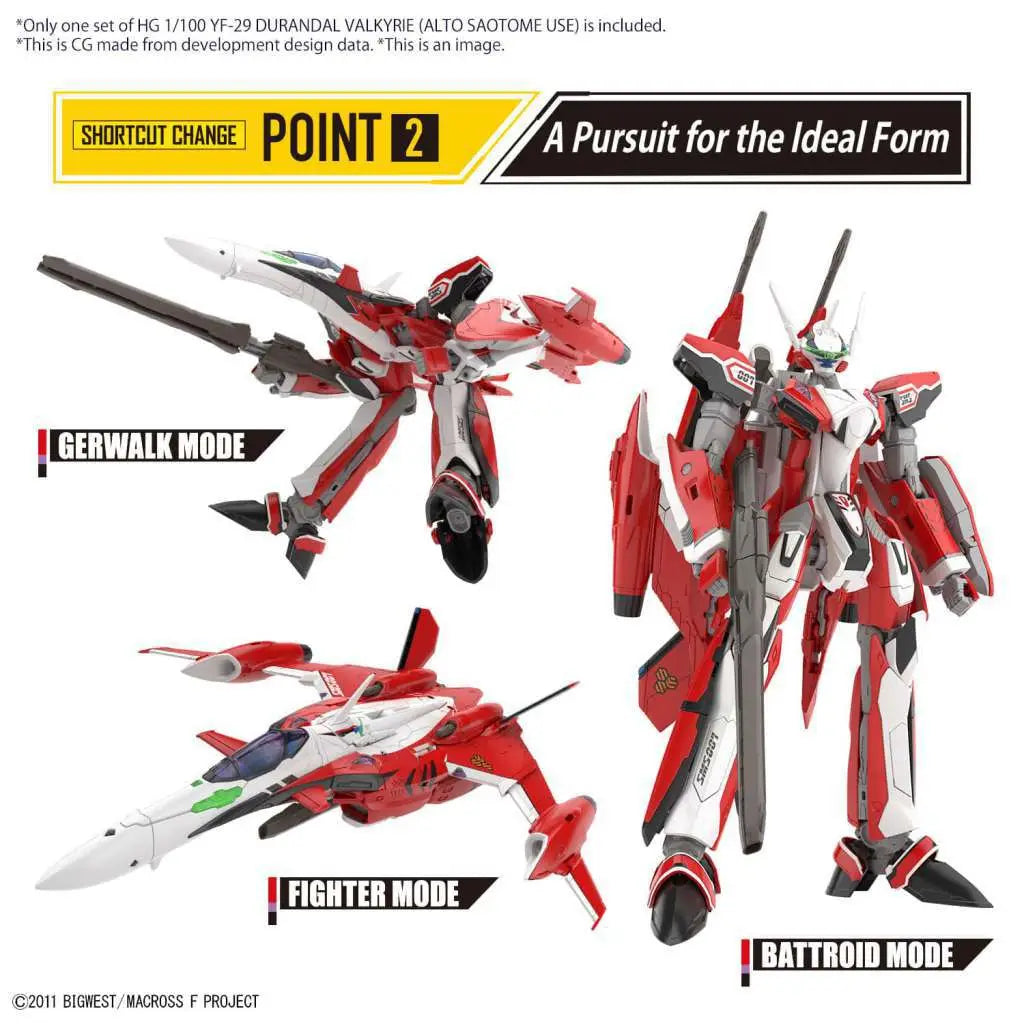 Hg Yf-29 Durandal Valkyrie Alto