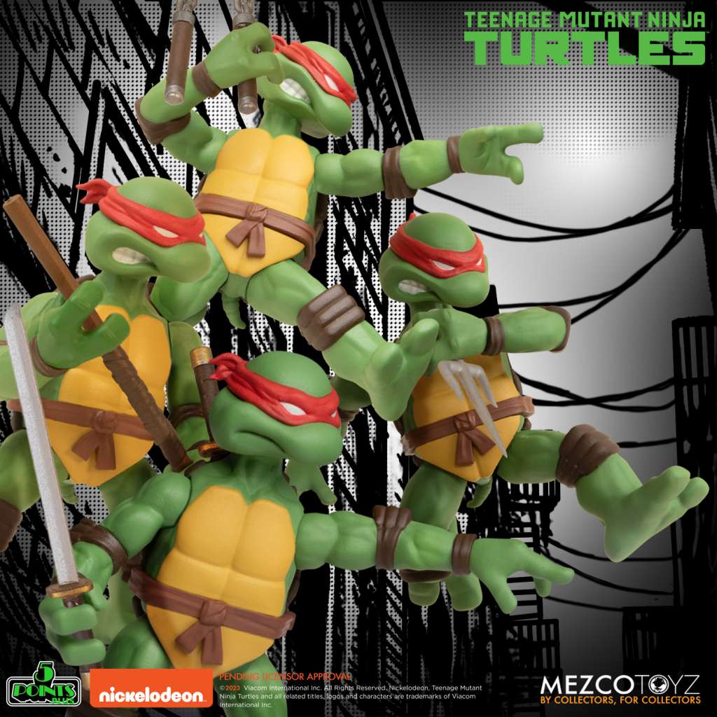 5 Points Plus Tmnt Deluxe Set