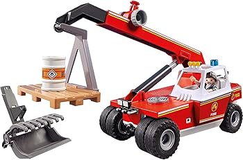 Playmobil City Action veicolo con braccio telescopico