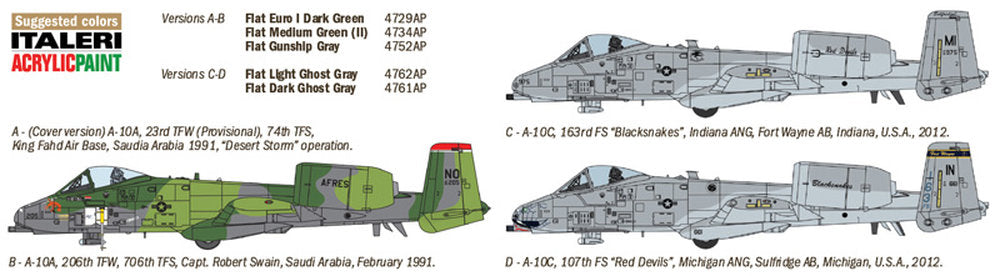 A-10 A/C Thunderbolt Gulf war