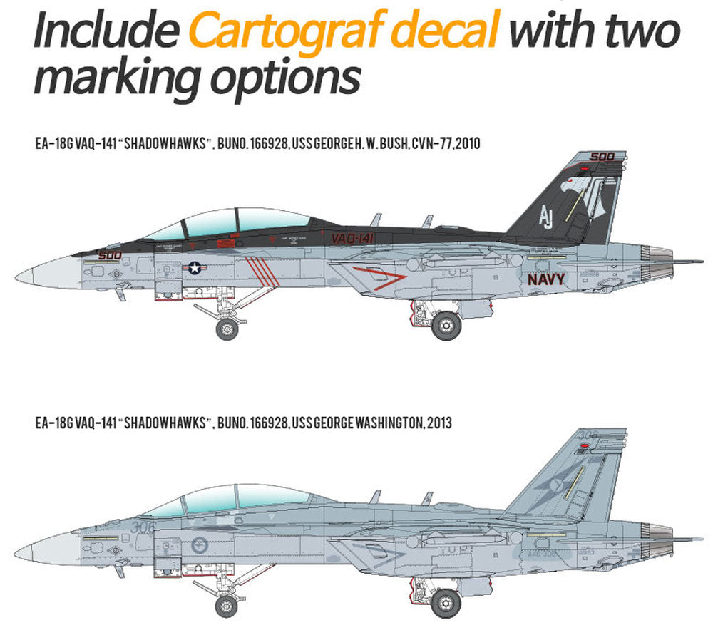 E/A-18G VAQ-141 Shadowhawks