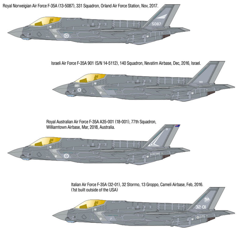 F-35A Seven Nation AF
