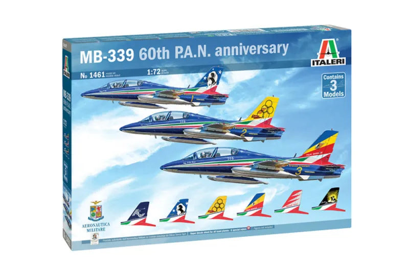 AERMACCHI MB339 60TH P.A.N. ANNIVERSARY 3 KIT