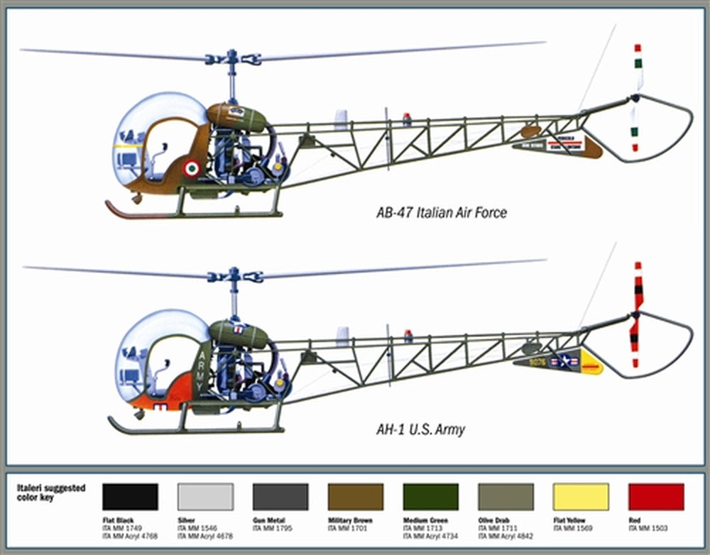 AH.1 / AB - 47 Italeri