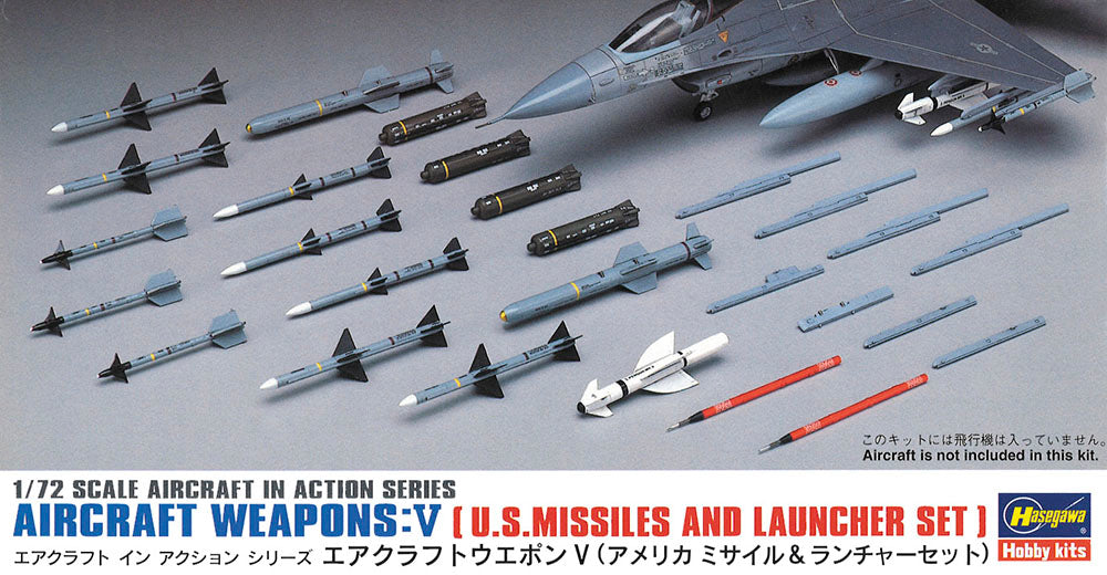 Aircraft Weapons V U.S.Missiles And Launcher Set