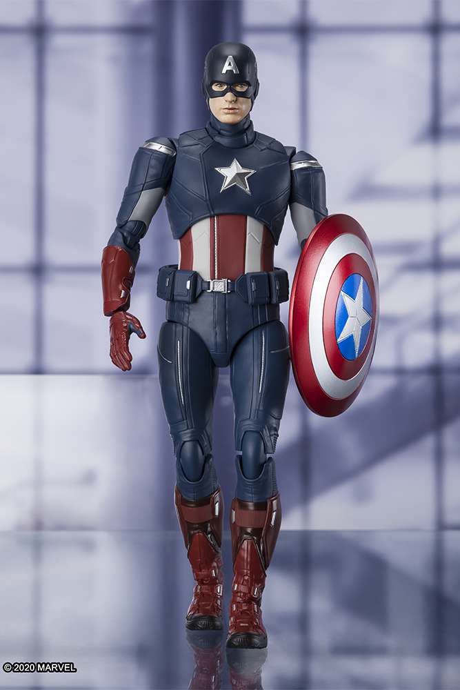 Avengers Endgame Captain America VS CAP S.H.Figuarts