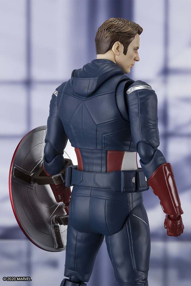 Avengers Endgame Captain America VS CAP S.H.Figuarts