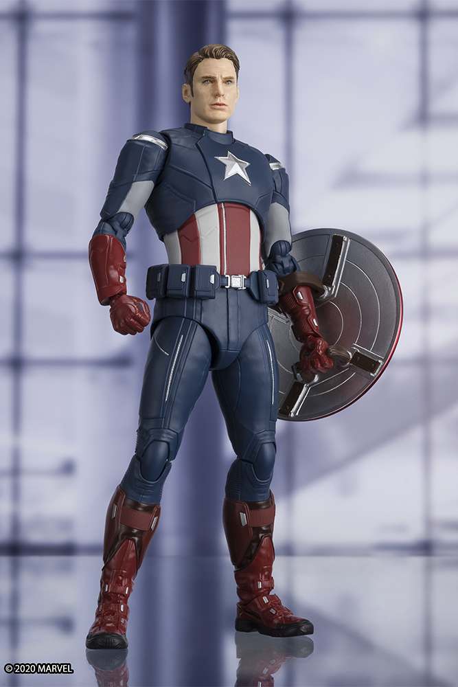 Avengers Endgame Captain America VS CAP S.H.Figuarts