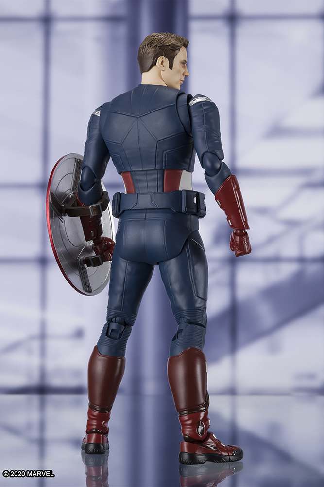 Avengers Endgame Captain America VS CAP S.H.Figuarts