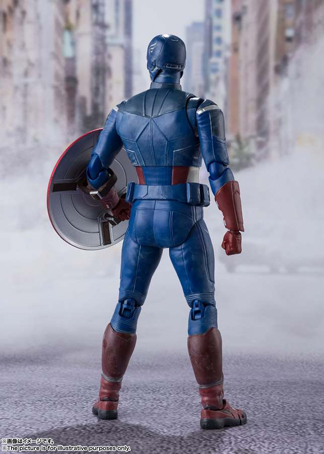 Avengers Assemble Captain America S.F Figuarts
