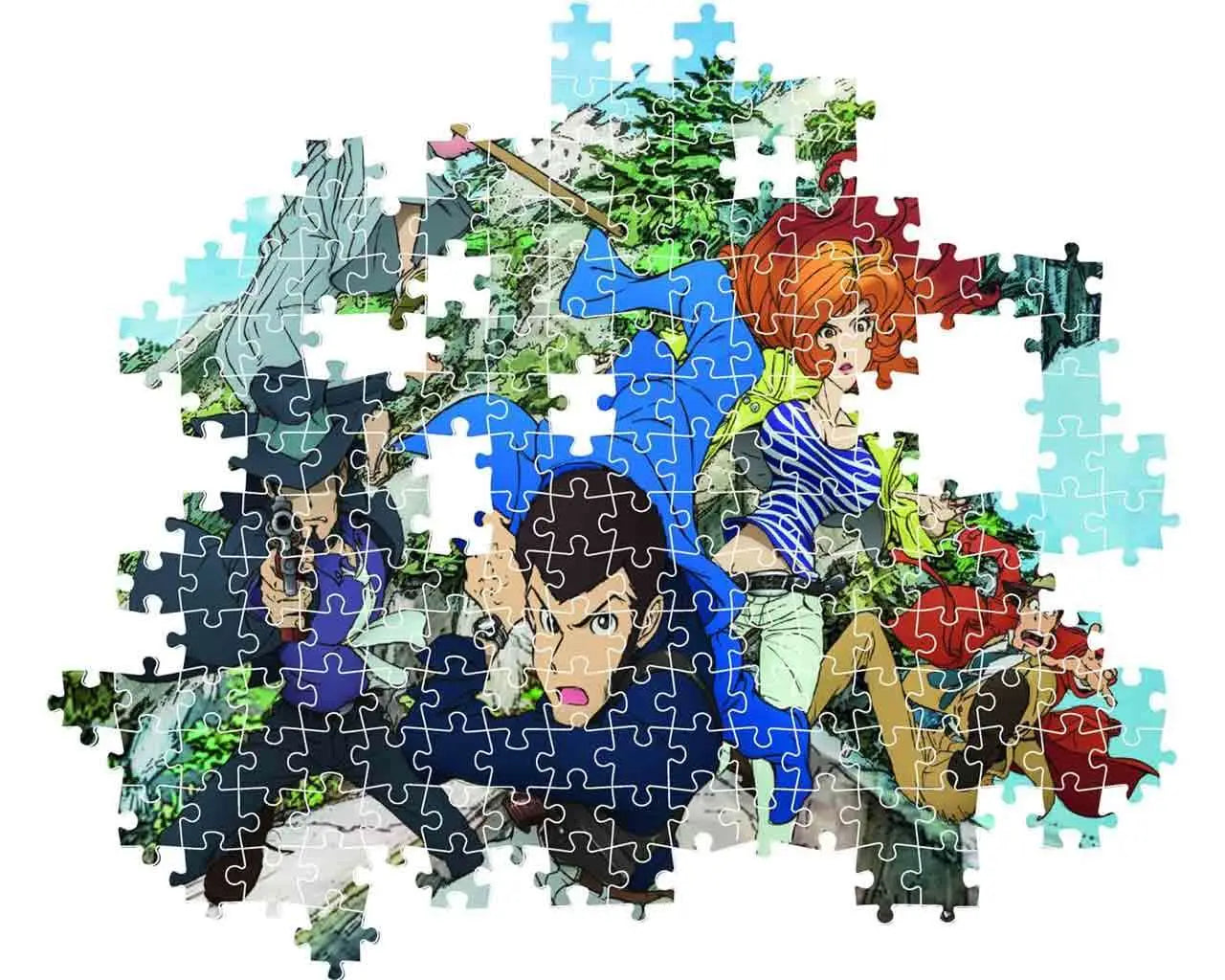 Anime Puzzle Collection - Lupin The 3rd - The Italian Adventure - Jigsaw Puzzle 1000 Pcs