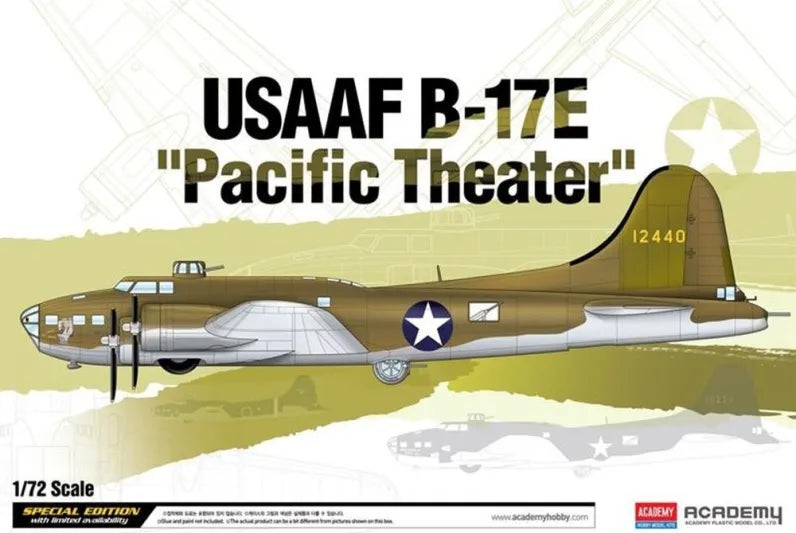 B-17 E USAAF PACIFIC THEATER Academy