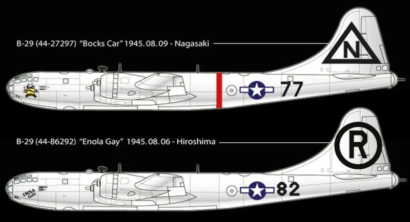 B-29A ENOLA GAY BOCKS CAR