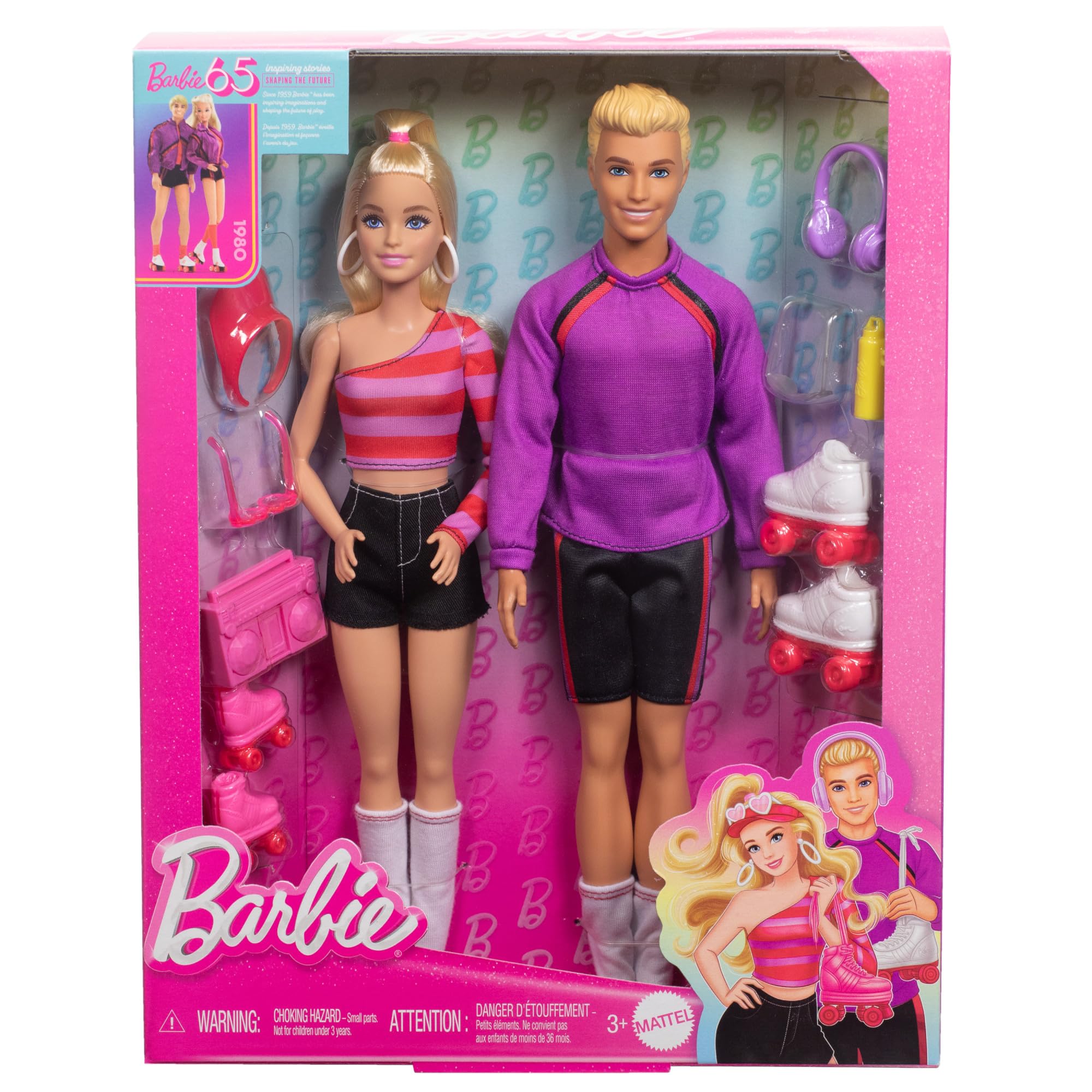 BARBIE e Ken Fashionistas 65th Anniversario