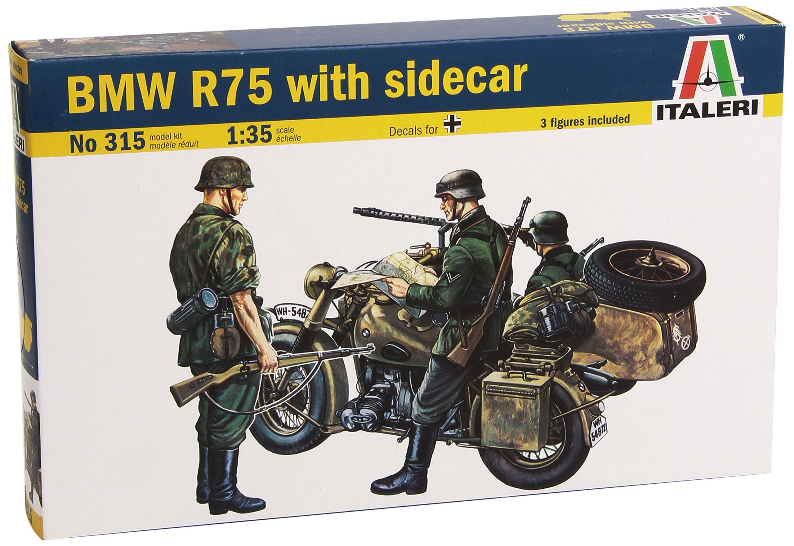 BMW R75 with Sidecar Italeri