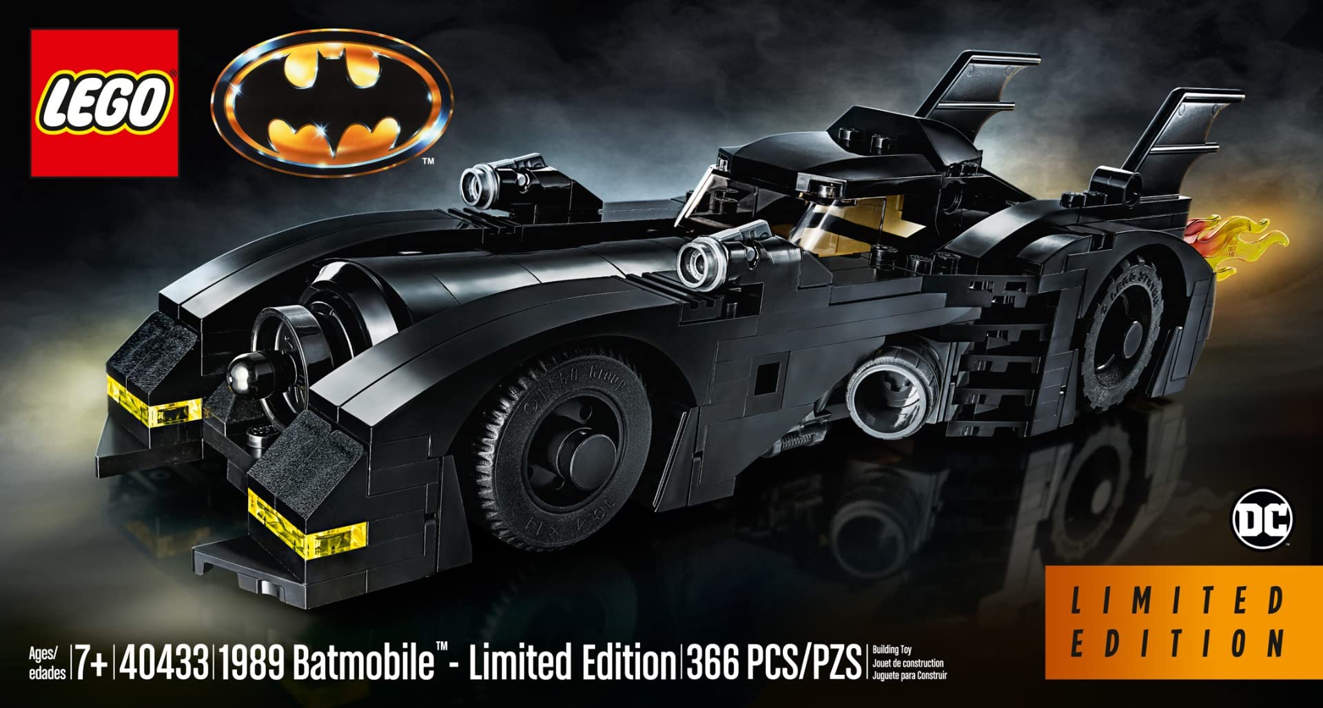 Batman Batmobile 1989 Limited Edition