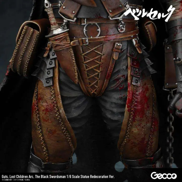 Berserk Guts Black Swordman Lost Children Arc Redeco 1/6 Scale Statue
