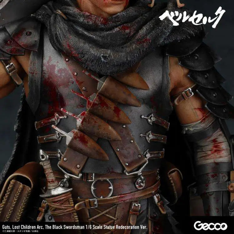 Berserk Guts Black Swordman Lost Children Arc Redeco 1/6 Scale Statue