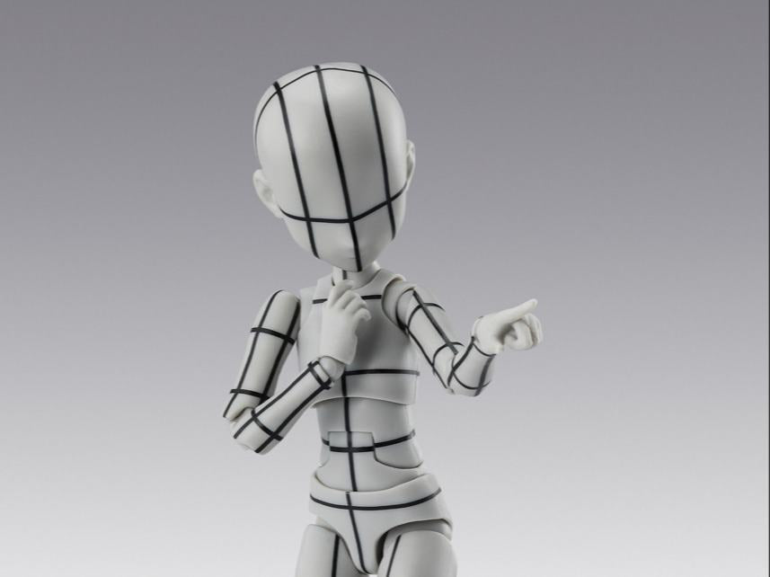 Body-chan Ken Sugimori Edition Wireframe (gray) Shf