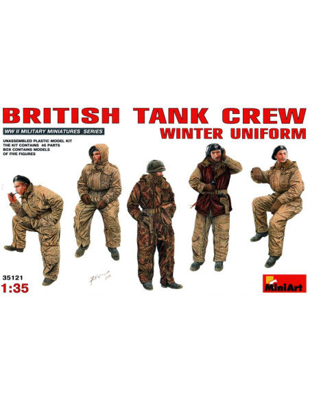 British Tank Crew Figure Set