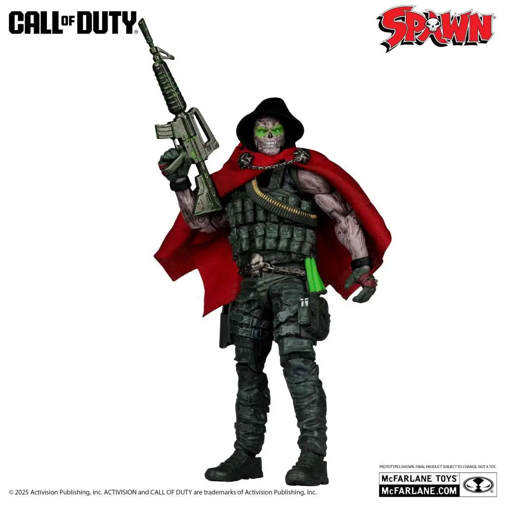 Call Of Duty 7inch Burned Spawn Action Figure