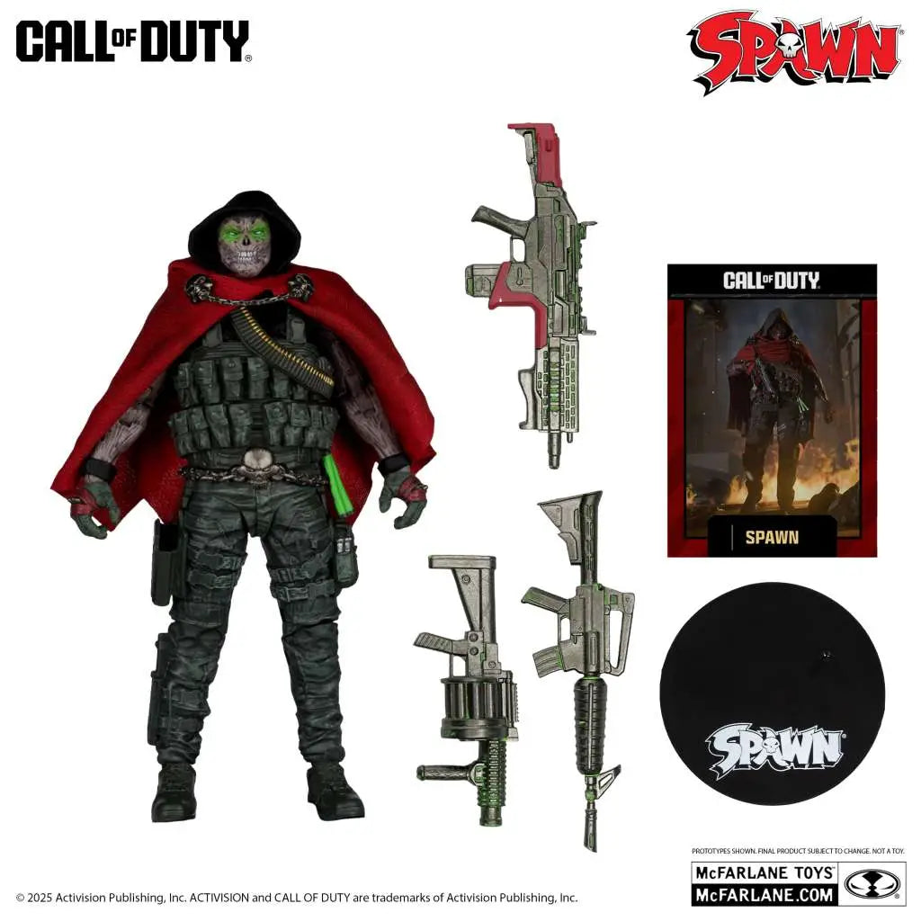 Call Of Duty 7inch Burned Spawn Action Figure