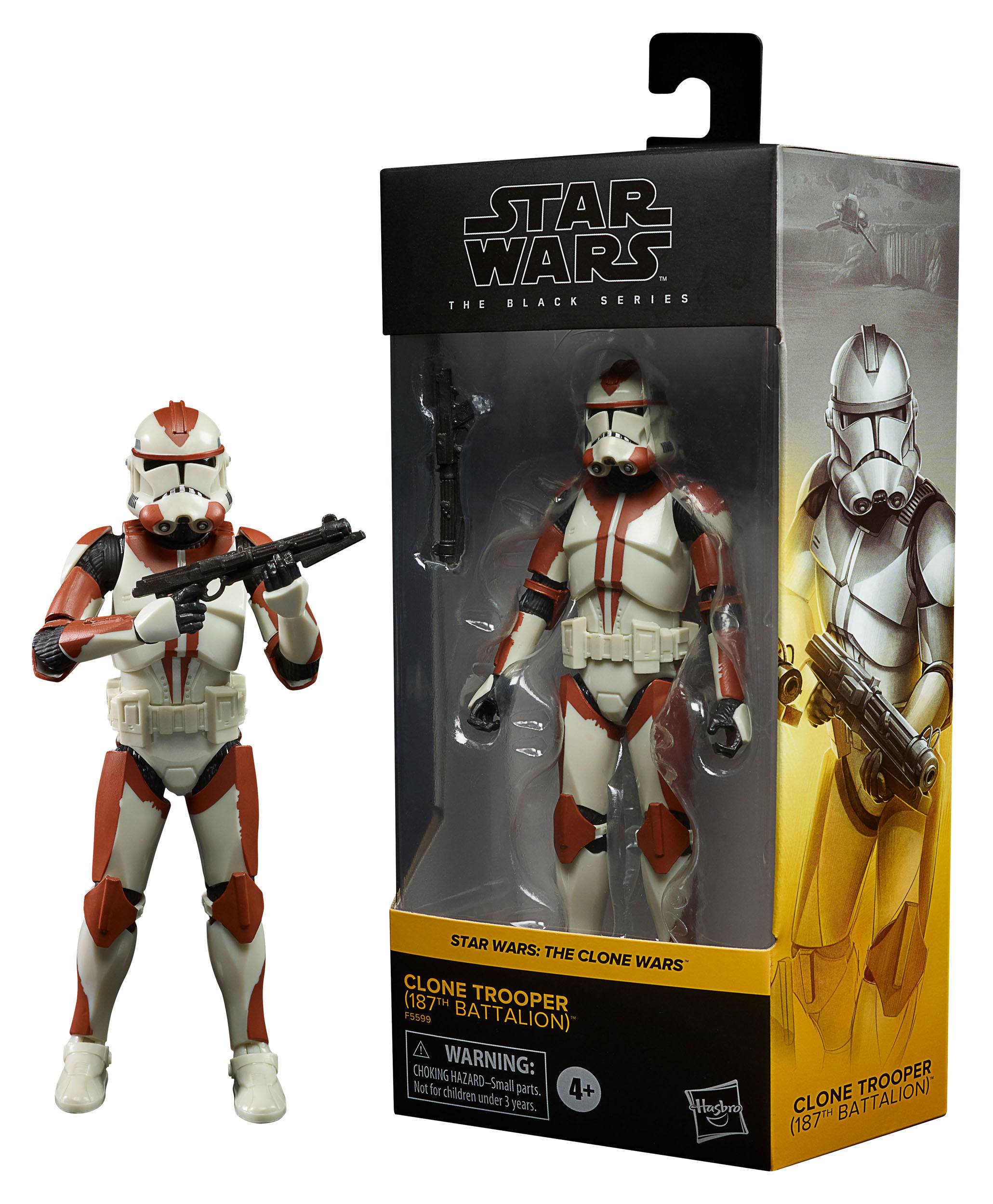 Star Wars: The Clone Wars Black Series Action Figure Clone Trooper (187th Battalion)