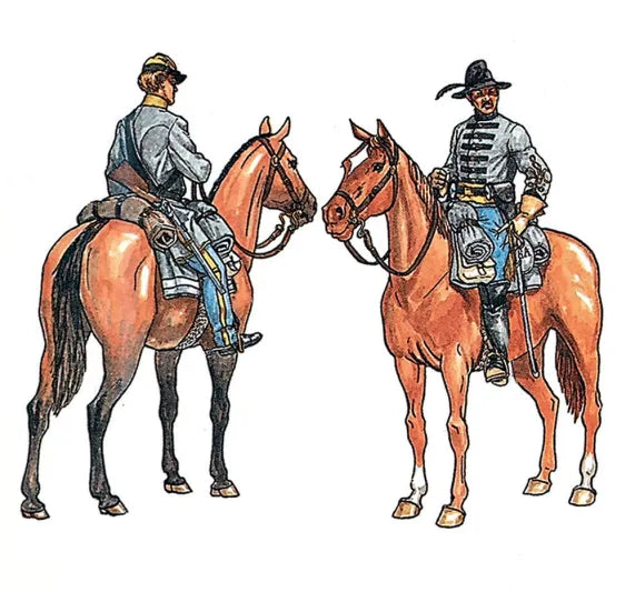 Confederate Cavalry by Italeri