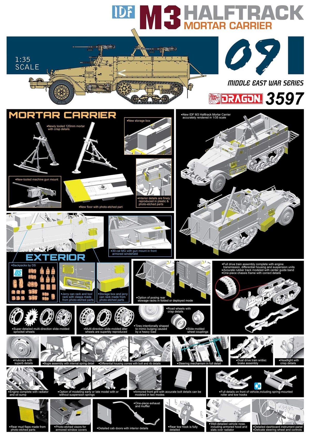 IDF M3 Mortar Carrier
