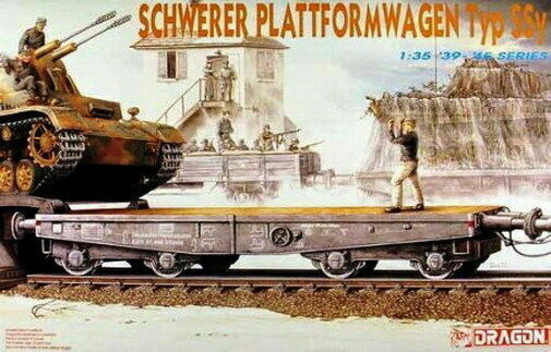 Schwerer Plattformwagen typ Ssy