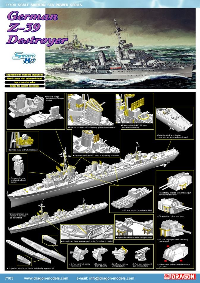 German Destroyer Z-39