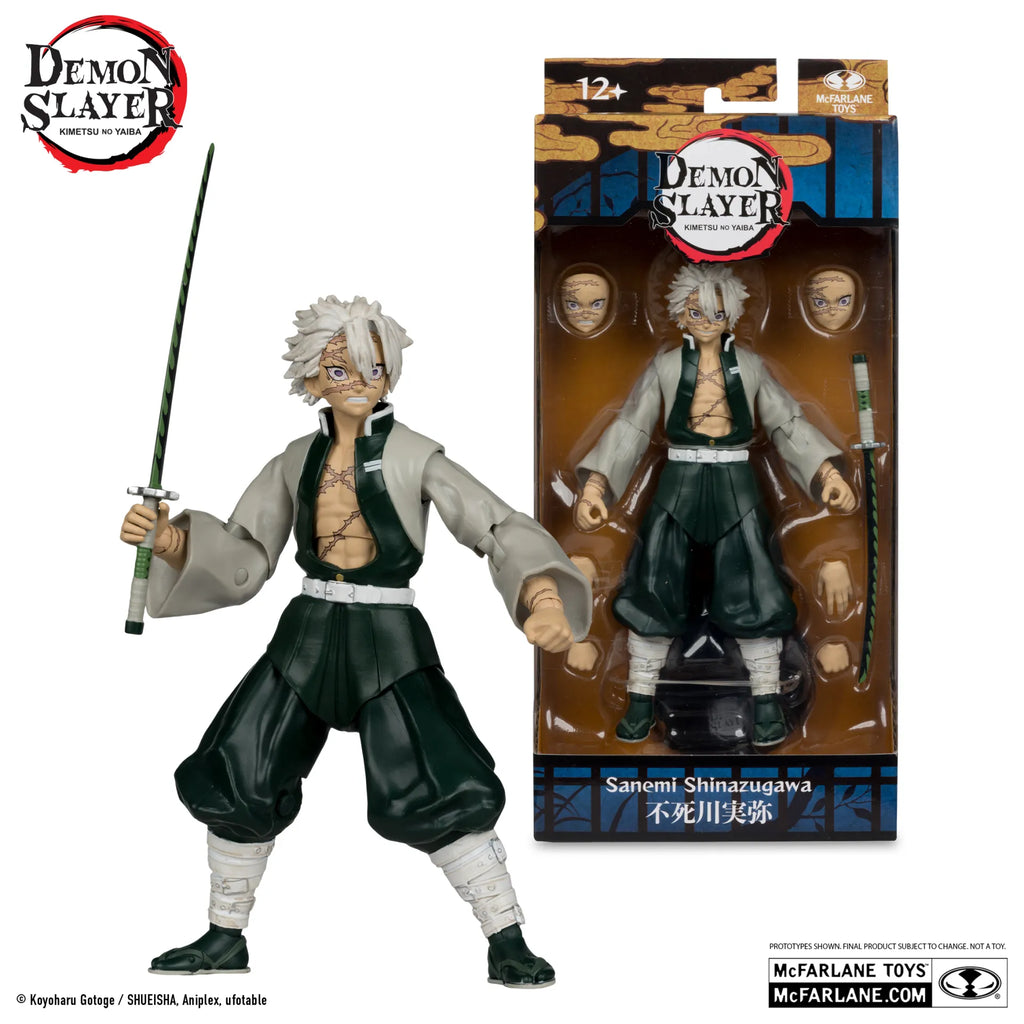 Demon Slayer Wv7 Sanemi Shinazugawa Season 3 Action Figure