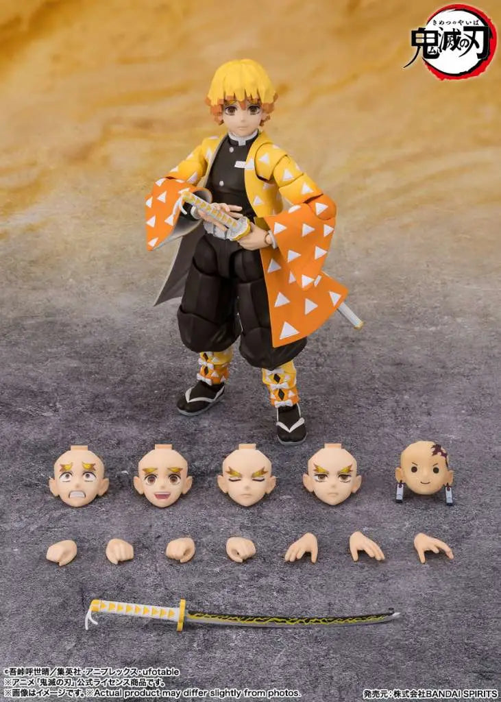 Demon Slayer Zenitsu Agatsuma S.h.figuarts