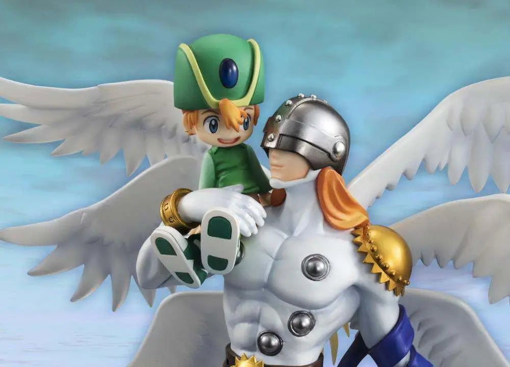 Digimon Angenom & Takeru GEM Statue Rerun
