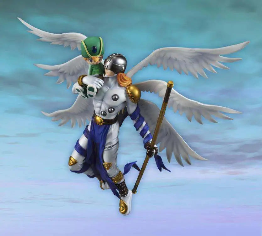 Digimon Angenom & Takeru GEM Statue Rerun
