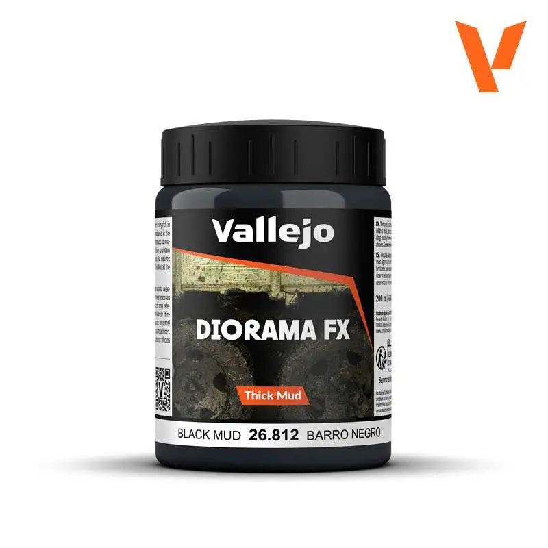 Diorama Effects 26812 Black Mud