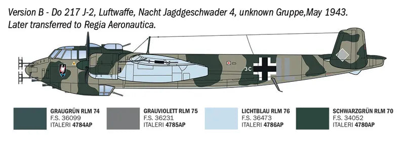Dornier Do 217 J1/J2 Nachtjager