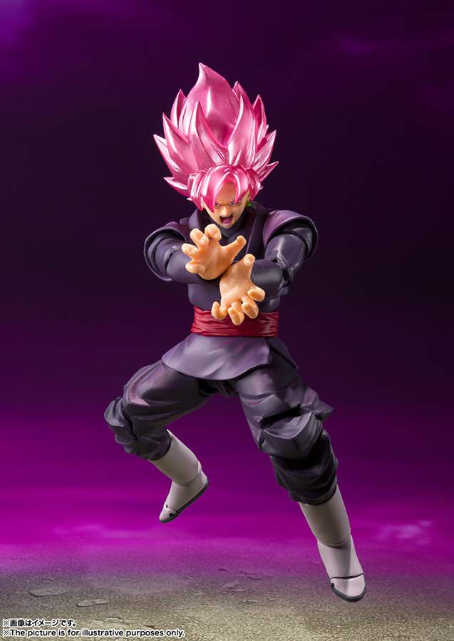 Dragon Ball Goku Black Super Saiyan Rose Shf Reissue