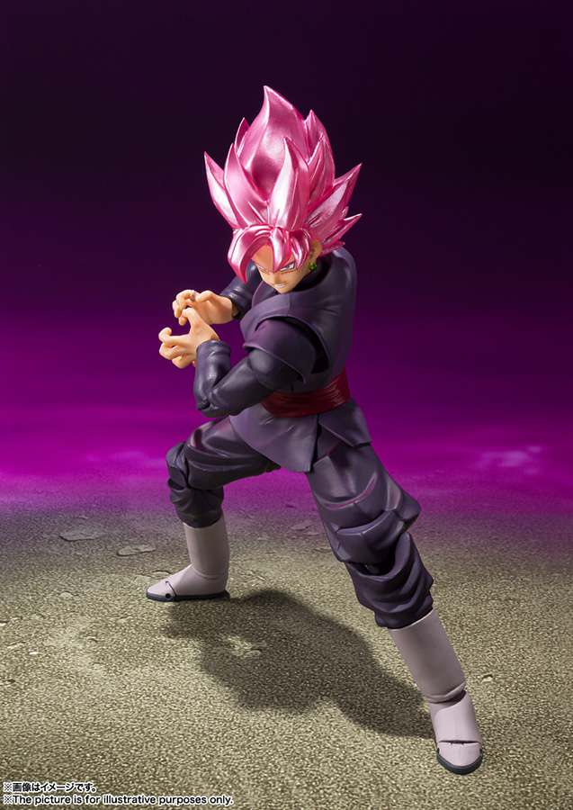 Dragon Ball Goku Black Super Saiyan Rose Shf Reissue