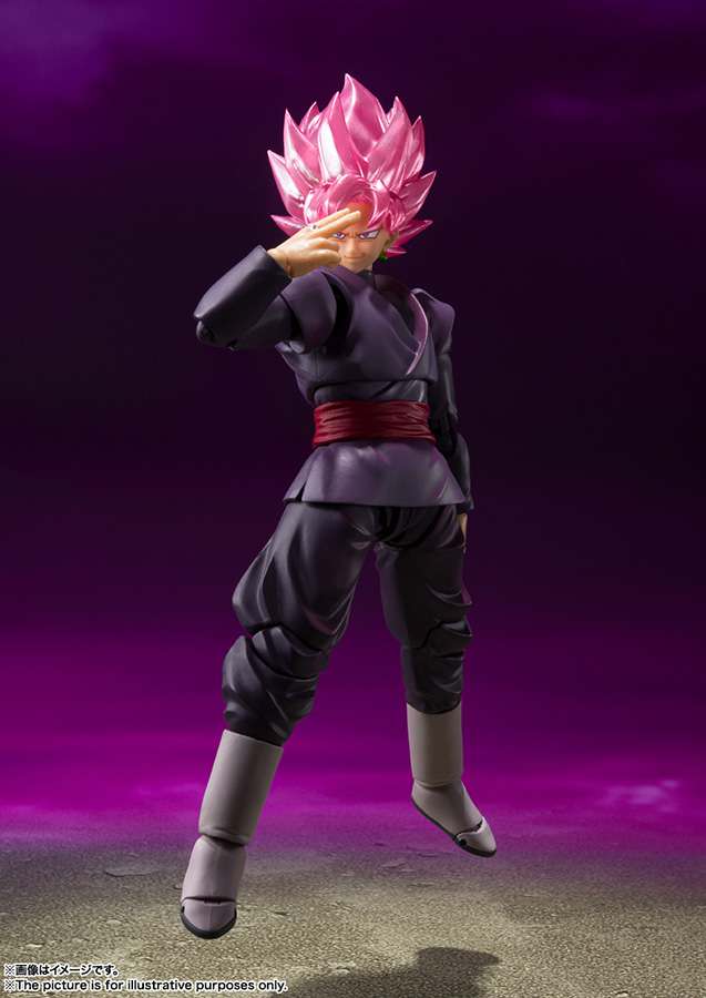Dragon Ball Goku Black Super Saiyan Rose Shf Reissue