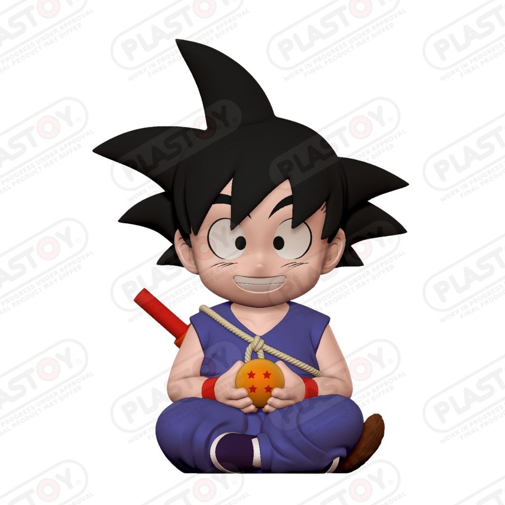 Dragon Ball Kid Goku Blue Money Box