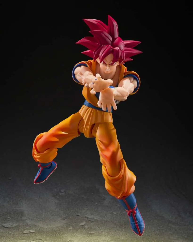 Dragon Ball Super Saiyan God Son Goku God Aura S.h.figuarts