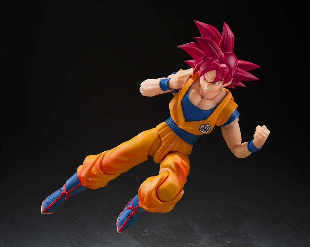 Dragon Ball Super Saiyan God Son Goku God Aura S.h.figuarts